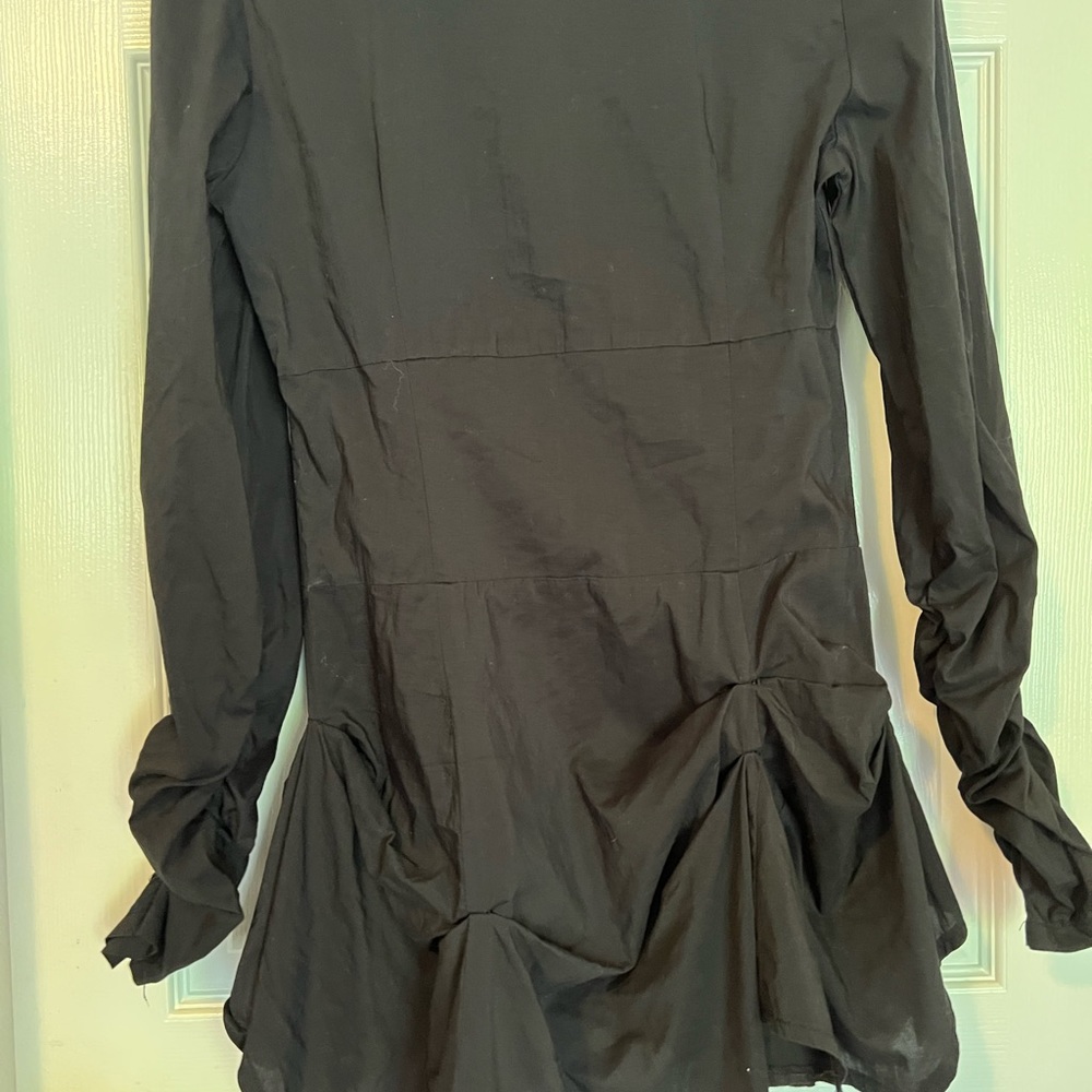 Ashley Loop Tuxedo Style Blouse - image 5